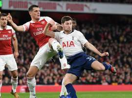 Davies puts north London rivalry aside to back Arsenal captain Xhaka