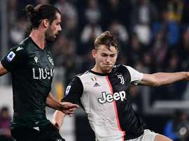 Juventus-Bologna, de Ligt tocca di braccio: per Irrati non è rigore