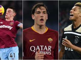 Rice, Zaniolo and Neres are among the six. GOAL