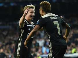 De Jong was impressive as Ajax swept to a 4-1 victory over Real Madrid. GOAL