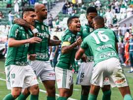 Futebolistas do 'Verdão' contentes com o triunfo sobre o 'Fla'. Goal
