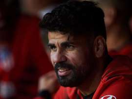 L'attaccante dell'Atletico Diego Costa.