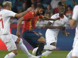 Espanha e Suíça ficam no empate em Valencia.GOAL