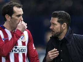 Simeone sull'addio di Godin. Goal