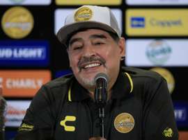 Maradona cita América em apresentação ao Dorados e ‘trolla’ amistoso do Brasil