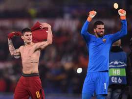 Perotti trsite du départ d'Alisson. ASRoma