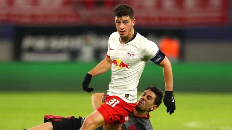 Diego Demme, ketika mengkapteni RB Leipzig.