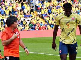 L'attaccante della Colombia e dell'Atalanta Duvan Zapata. AFP