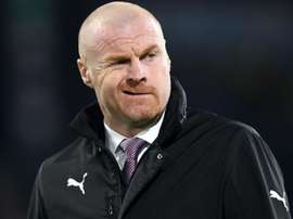 Sean Dyche has defended his players tackles during the Liverpool match. GOAL