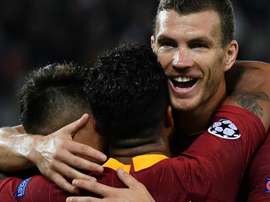 Dzeko Roma Viktoria Plzen Champions League. Goal