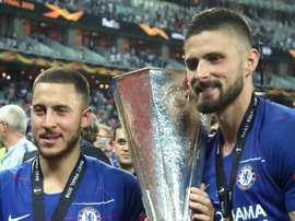Hazard, Jovic and Giroud in running for Europa League award. GOAL