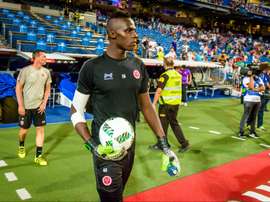 Edouard Mendy, gardien de Reims. AFP