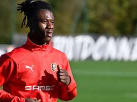 Camavinga veut continuer avec Rennes. afp