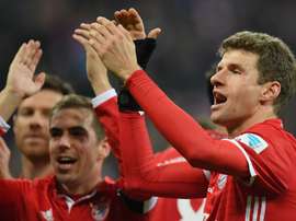 Bayern are happy to be back at the top. Goal