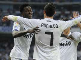 Adebayor played under Mourinho at Madrid in 2011. GOAL