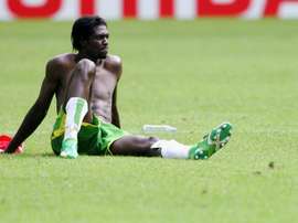 Adebayor shock. Goal