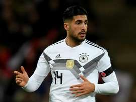 Emre Can pictured against England at Wembley. GOAL