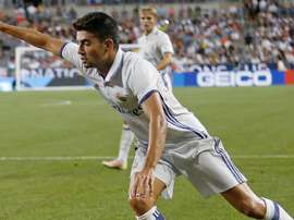 Enzo Zidane scored with his first shot for Real Madrid. Goal