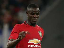 Eric Bailly is back in United training after getting seriously injured last July. GOAL