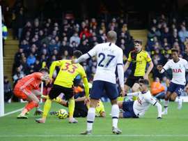 Lamela almost scored. GOAL