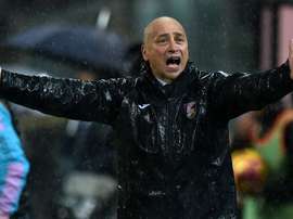 Eugenio Corini only lasted two months in charge of Palermo. Goal