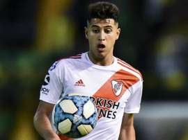 Gallardo questions River ahead of Palacios' proposed Leverkusen switch. AFP