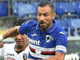 L'attaccante 36enne della Samp Quagliarella. Goal
