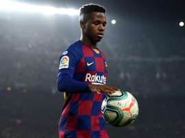 Fati starts. GOAL