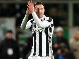 Bernardeschi celebrated wildly with his team-mates during the victory. GOAL