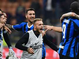 Il terzino dell'Inter, ex Parma, Dimarco. Goal