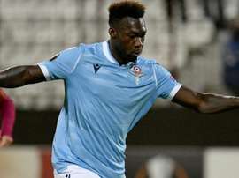 L'attaccante ecuadoriano della Lazio Caicedo. Goal