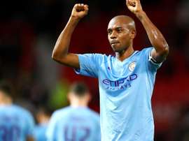 Manchester City na Champions League: pressão de título é maior que nunca, diz Fernandinho. AFP