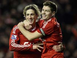Fernando Torres Steven Gerrard Liverpool