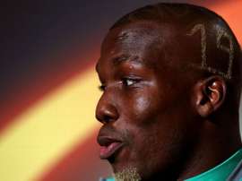 Le joueur de Saint-Étienne Florentin Pogba en conférence de presse. Goal