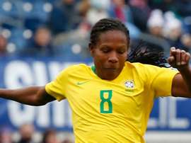 Formiga is playing in her 7th World Cup for Brazil. GOAL