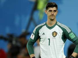 Courtois a encore mal. Goal