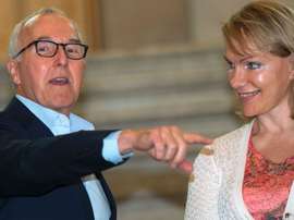 Franck McCourt et Margarita Louis-Dreyfus. AFP