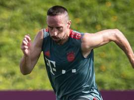 Ribery returns to training after hamstring injury earlier this month. GOAL