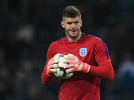 Fraser Foster is a competitor of Joe Hart. AFP