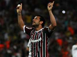 Torcida do Fluminense se anima com Fred. Goal