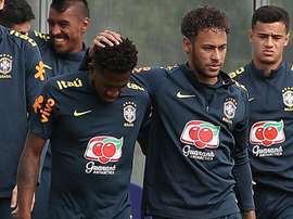 Fred fora contra a Áustria e Miranda capitão. Goal