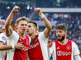 Frenkie de Jong é uma das estrelas do Ajax. Goala
