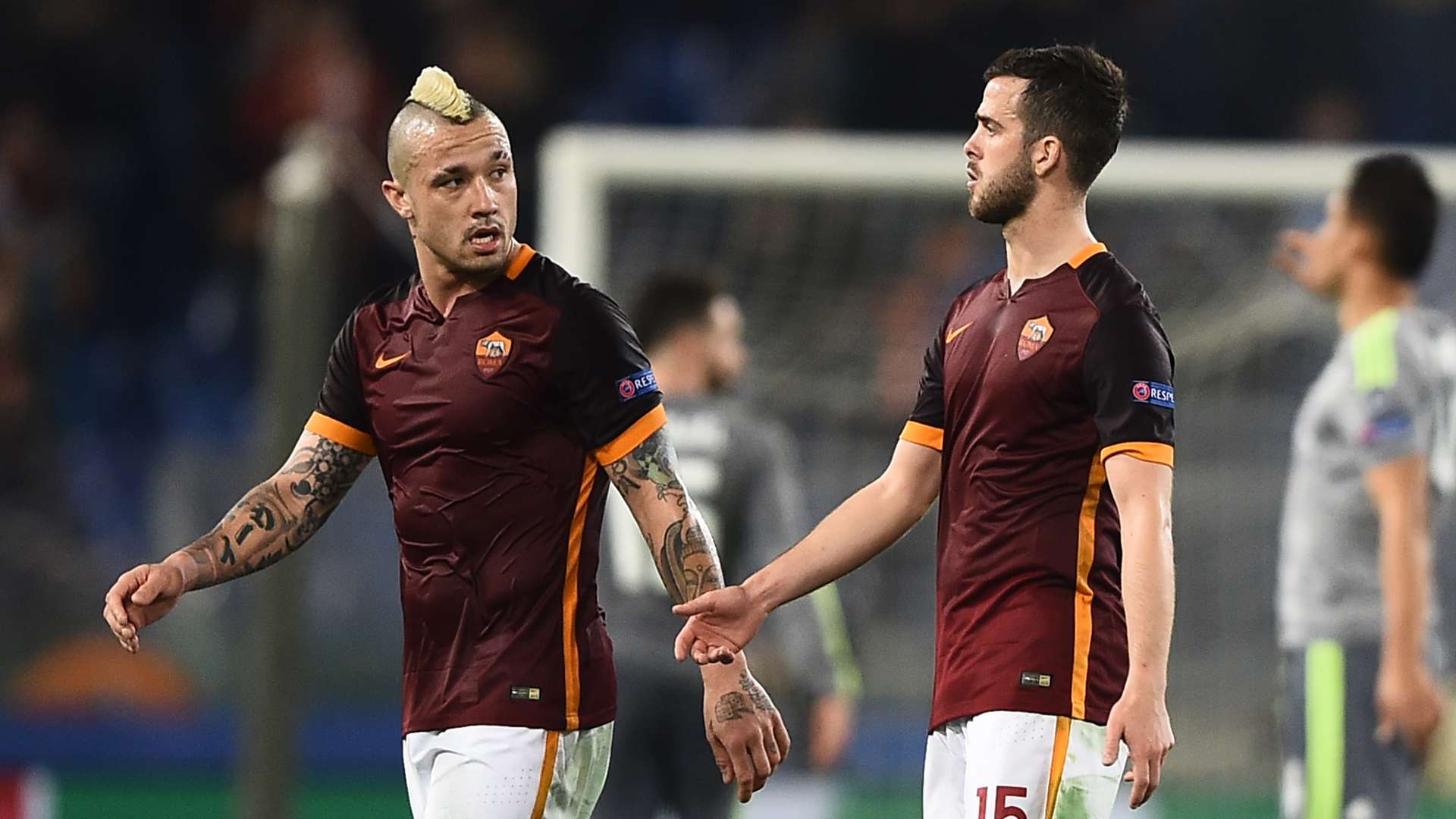 We Dont Talk Anymore Pjanic Nainggolan Go To War In