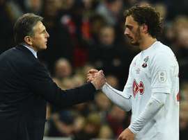 Gabbiadini and Puel - Cropped