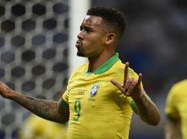 Gabriel Jesus comemora fim de jejum e classificação à final.