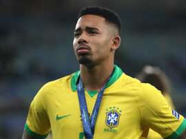 Jesus was sent off as Brazil won the Copa America. GOAL