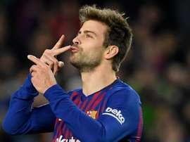 Pique, autore del primo goal. Goal