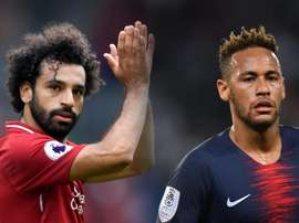 GFX Salah Neymar Liverpool PSG 2018. Goal