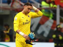 Donnarumma is set for a spell on the sidelines. GOAL