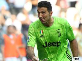 Buffon matches Maldini record